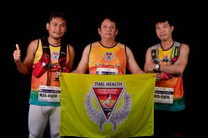 BIB: 41875, 41616
                            <button type="button" onclick="openModal(7311490)" class="btn btn-primary btn-sm float-right btn-popup" data-toggle="modal" data-target=".modal-high-quality">
                        <i class="fas fa-shopping-cart"></i> Add to Cart
                    </button>
                                            <button type="button" onclick="isThisMe(7311490, true)" class="btn btn-success btn-sm float-right btn-popup btn-isme hidden" data-toggle="tooltip" data-placement="bottom" title="นี่คือรูปของคุณใช่ไหม คลิกที่นี่เพื่อเอาเข้าอัลบั้ม">
                        <i class="fas fa-plus"></i> Add to album
                    </button>
                    <button type="button" onclick="isThisMe(7311490, false)" class="btn btn-warning btn-sm float-right btn-popup btn-isnotme hidden">
                        <i class="fas fa-ban"></i> Remove from album
                    </button>